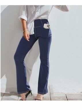 Vooveeya Flare Leg Yoga Stretch Pants